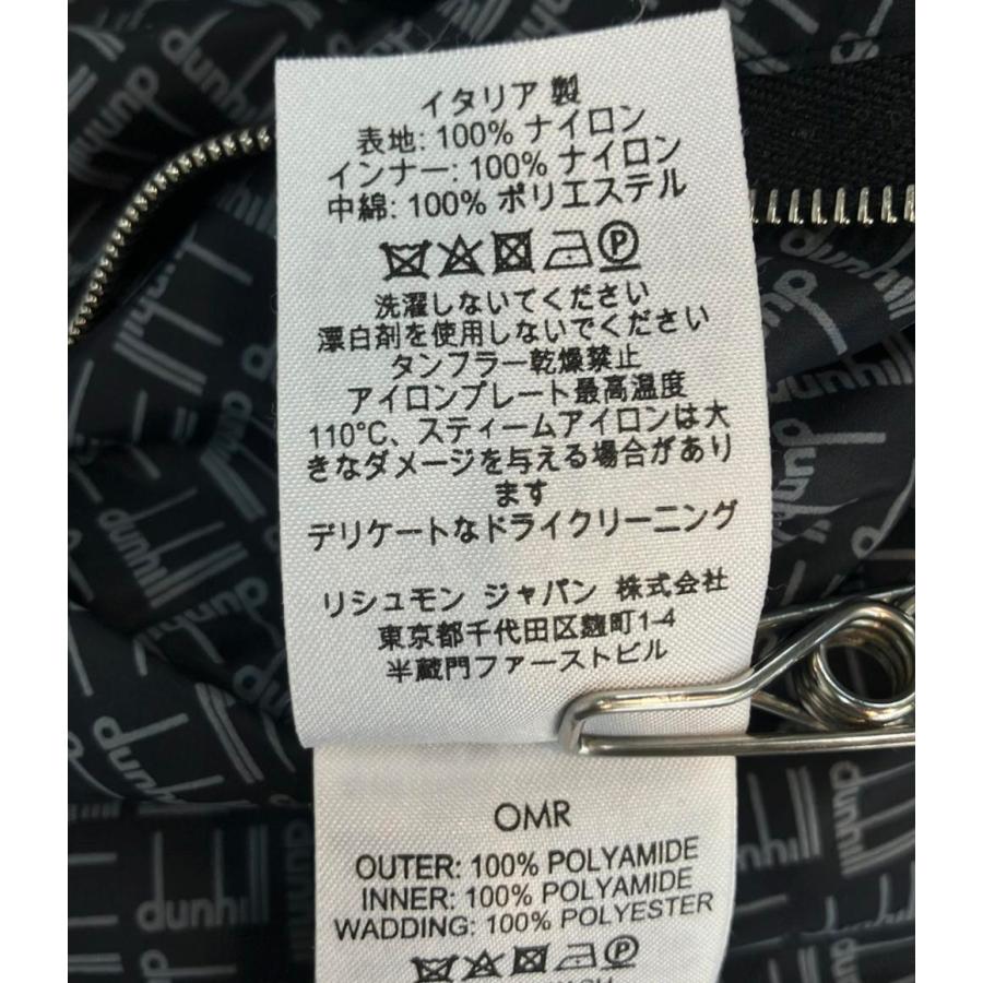 ダンヒル 中綿ジャケット ブルゾン リバーシブル フード ロゴ メンズ