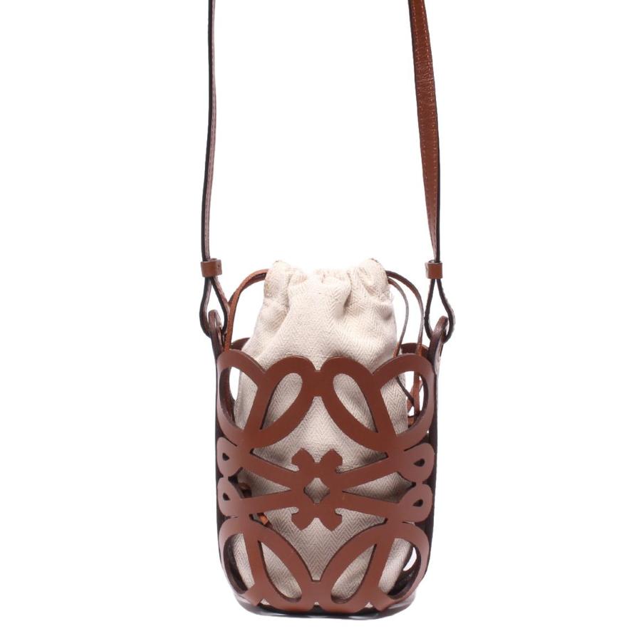 LOEWEロエベ　アナグラムポシェットバッグ LOEWE(ロエベ) アナグラム ショルダーバッグ バスケット SALE