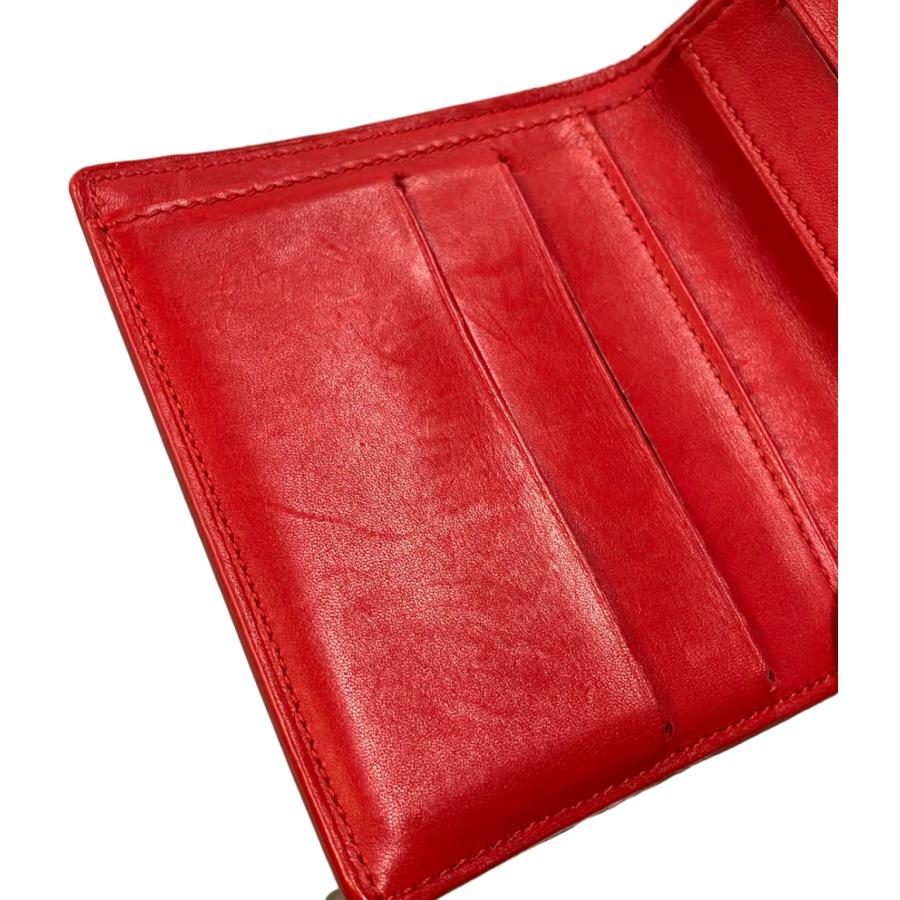 ルイヴィトン　モノグラム　ヴェルニ　Wホック　二つ折り財布 折り財布 ルイヴィトン モノグラム ヴェルニ 二つ折り ダブルホック 赤