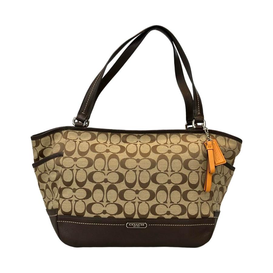 コーチ トートバッグ 肩掛け シグネチャー キャリーオール 23297