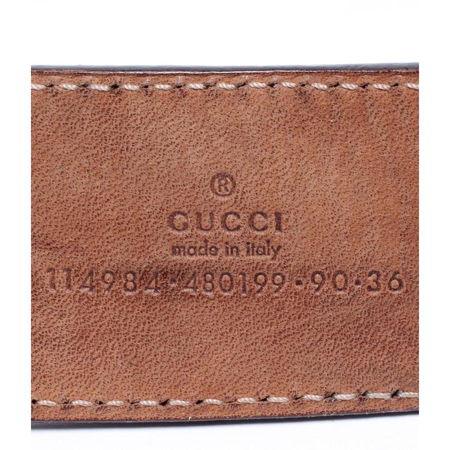 グッチ GUCCI ベルト 114984 480199 90 36 メンズ グッチ ベルト 114984 480199 90 36 メンズ GUCCI 中古 : Rehello by