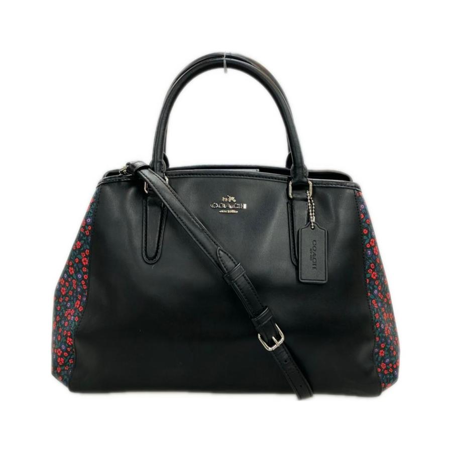 COACH コーチ 2way ショルダーバッグ ハンドバッグ ロゴ金具 斜め掛け 美品 コーチ 2wayハンドバッグ ショルダーバッグ 斜め掛け F59442