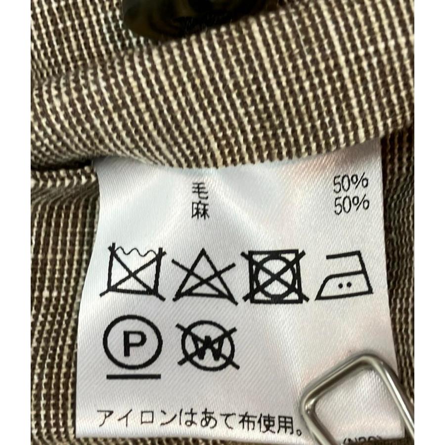 アクアスキュータム ジャケット ウールリネンサファリジャケット
