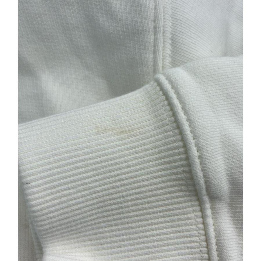 オフホワイト フルジップパーカー 裏起毛 キッズ SIZE 8 OFF-WHITE