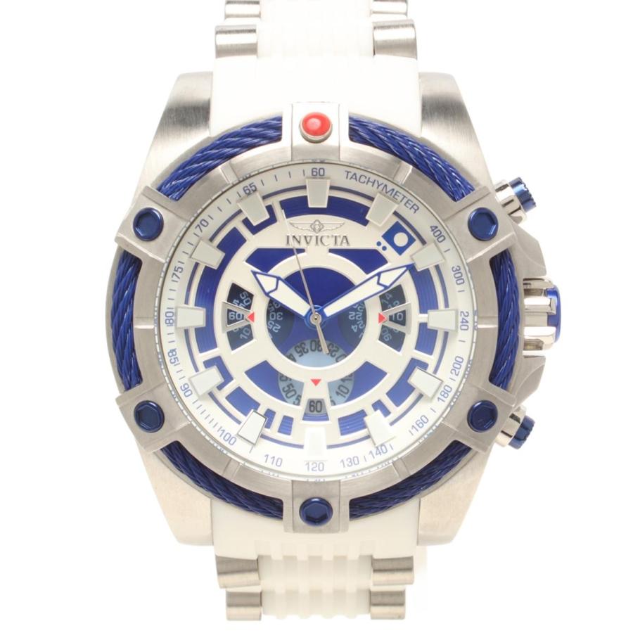 INVICTAスターウォーズ中古 美品 インヴィクタ 腕時計 スターウォーズ STAR WARS クオーツ メンズ