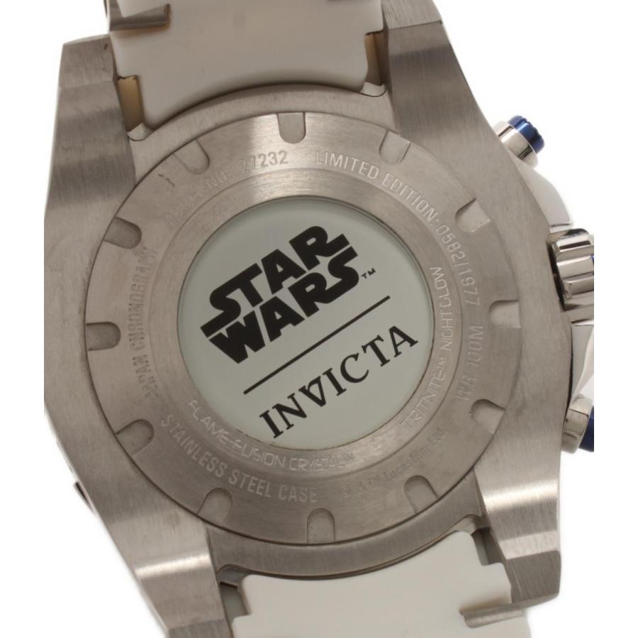 【1977本限定】インビクタ スターウォーズ コラボ BB-8 クォーツ時計 INVICTA(インビクタ) スターウォーズ BB-8 クロノグラフクォーツ