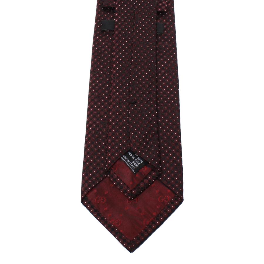 GUCCI グッチ ロゴ ドット柄 ネクタイ ウール シルク メンズ [中古] グッチ ネクタイ シルク100％ ドット柄 メンズ GUCCI 中古 : Rehello