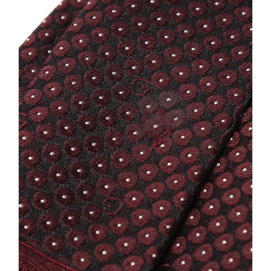 GUCCI グッチ ロゴ ドット柄 ネクタイ ウール シルク メンズ [中古] グッチ ネクタイ シルク100％ ドット柄 メンズ GUCCI 中古 : Rehello