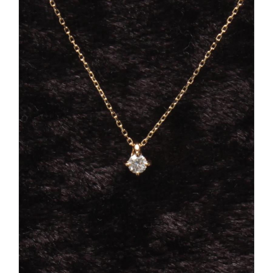 美品 エテ ネックレス K18 ダイヤ レディース ete 中古 : Rehello by 