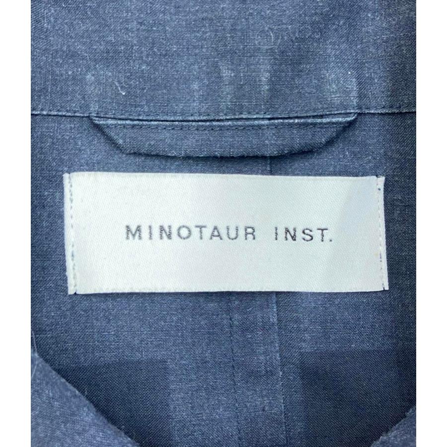 ミノトール リネン混カバーオール シャツジャケット アウター メンズ