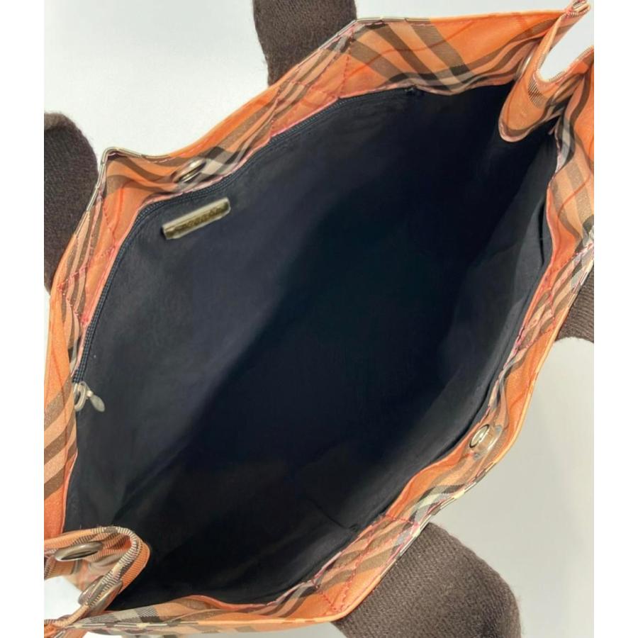 ◆美品◆／BURBERRY ハンドバッグ  ブルラベル　ナイロン レザー 牛革 バーバリーブルーレーベル ハンドバッグ レディース BURBERRY