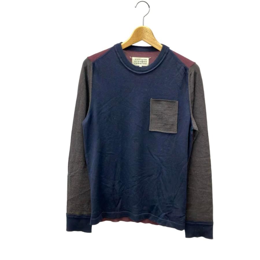 martin margiela マルタンマルジェラ　2015AW ウールニット メゾン マルジェラ ウールニットセーター 2015年秋冬 メンズ SIZE M (M