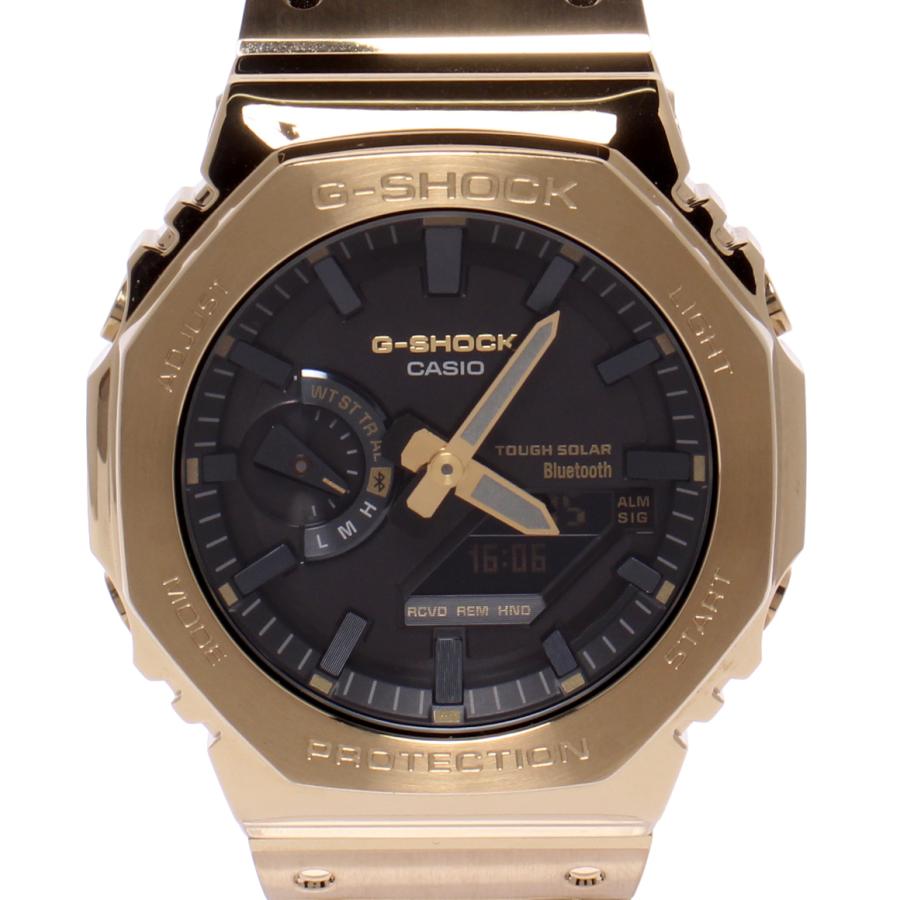 カシオ 腕時計 ブルートゥース搭載 G-SHOCK ソーラー ブラック GM