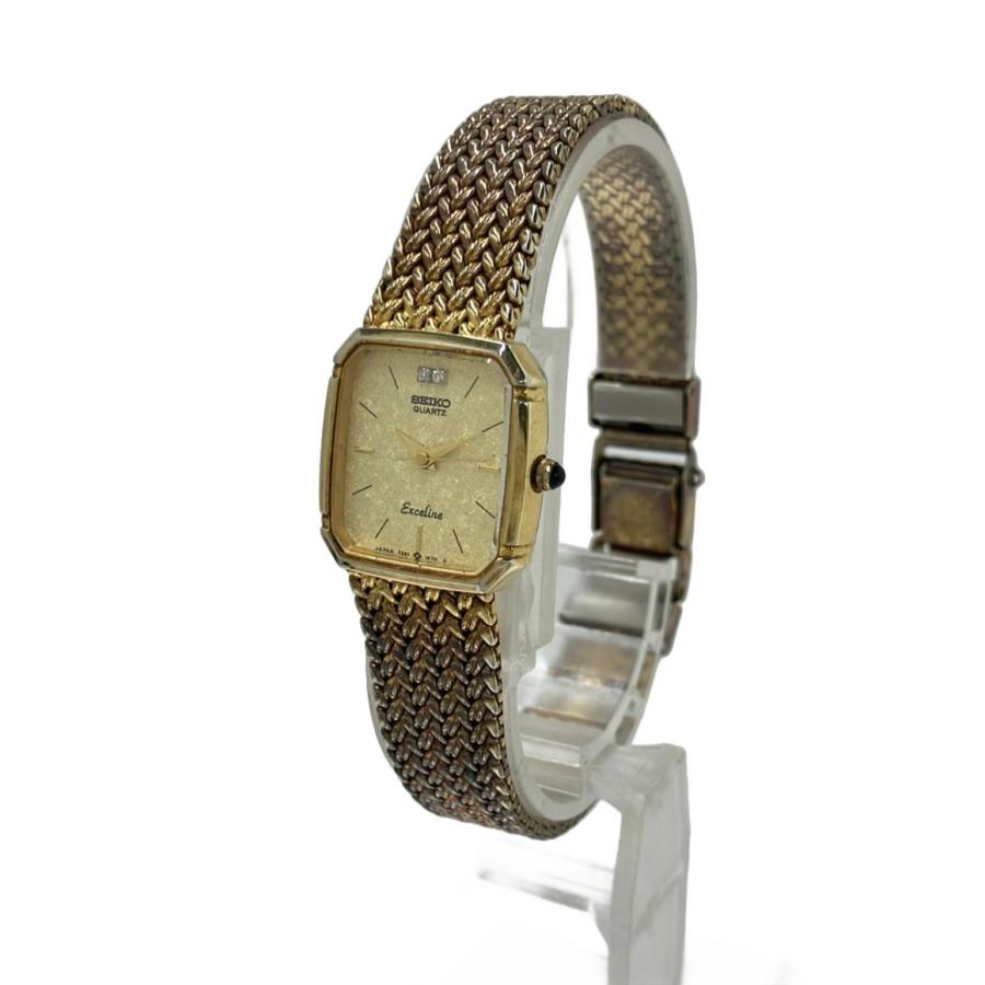 セイコー 腕時計 クオーツ ゴールド 7321-5910 レディース SEIKO 中古