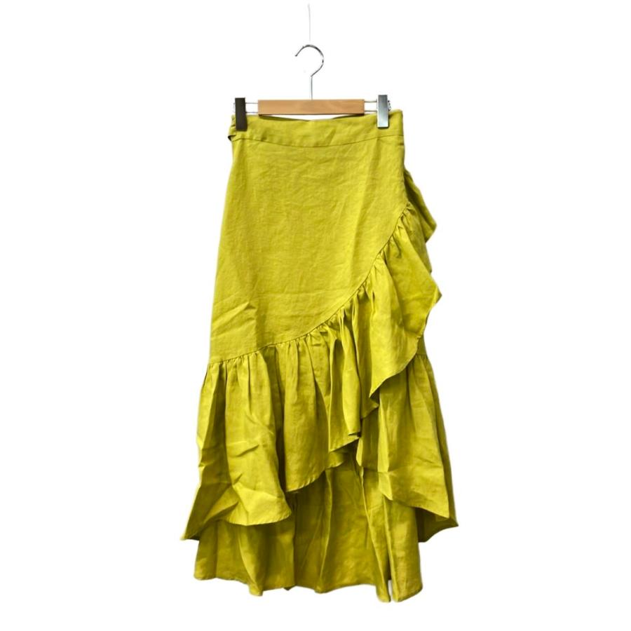 mylan ラップスカート マイラン マイラン フィッシュテールリネン