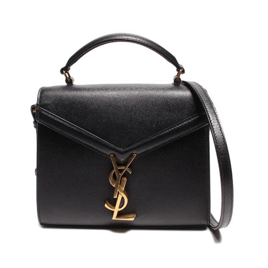 サンローランパリ レザーショルダーバッグ YSLロゴ ゴールド金具 サンローランパリ レザーショルダーバッグ YSLロゴ ゴールド金具