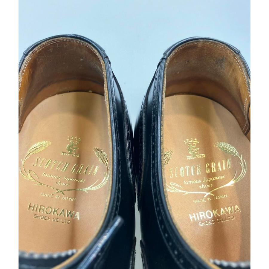 スコッチグレイン ドレスシューズ ウイングチップ メンズ SIZE 24 1/2
