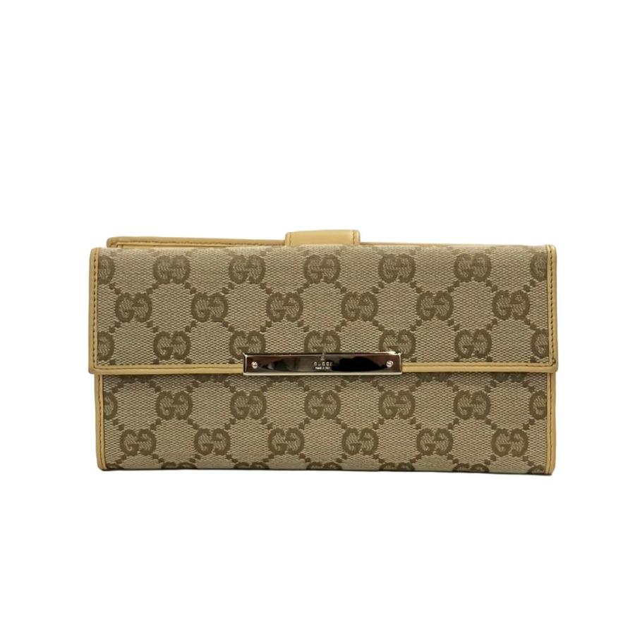 グッチ 長財布 Wホック GGキャンバス 112715 2888 レディース グッチ 長財布 Wホック GGキャンバス 112715 2888 レディース