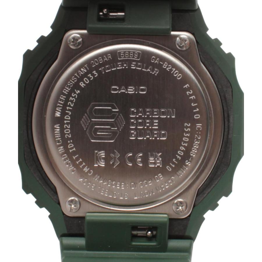美品 カシオ 腕時計 G-SHOCK ソーラー GA-B2100 メンズ CASIO 中古