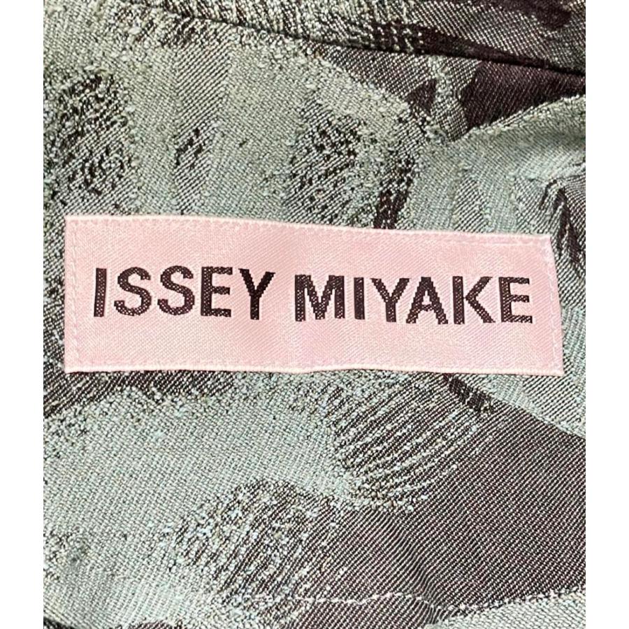 イッセイミヤケ テーラードジャケット 総柄 IM23FD012 メンズ