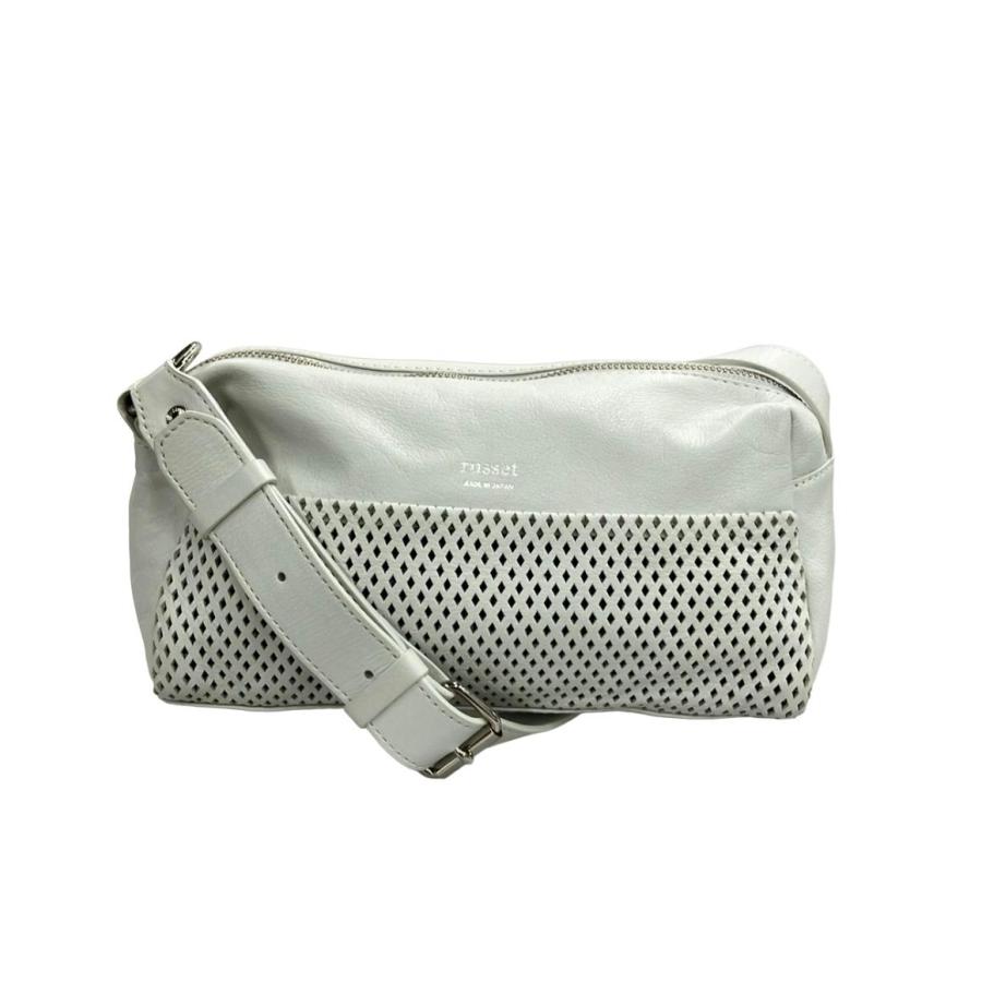 ラシット ショルダーバッグ 斜め掛け パンチングレザー レディース