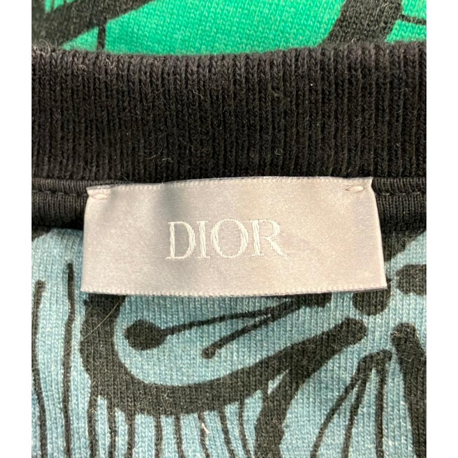 ディオール・オム ステューシー 半袖Tシャツ 総柄 033J642B0645 メンズ