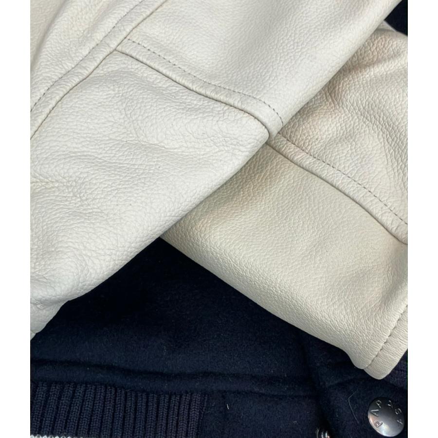 パパスプラス スタジャン 羊革 メンズ SIZE S Papas + 中古 : Rehello