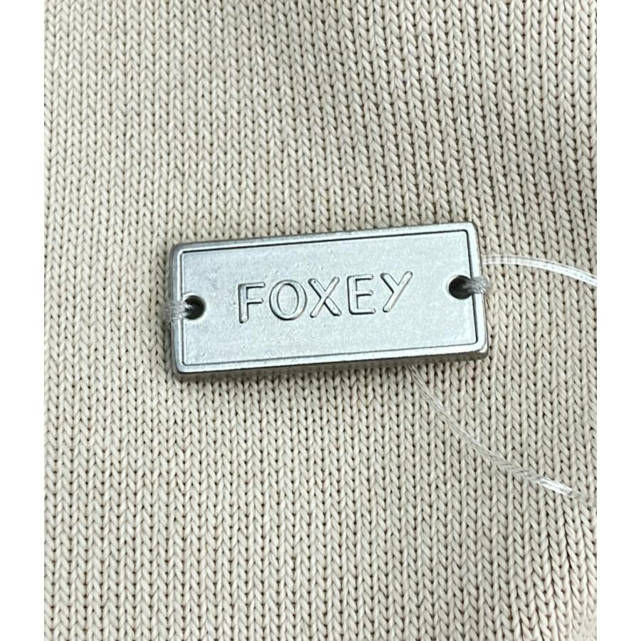 FOXEY - 【中古】 美品 フォクシー 半袖ニット ジェリービーンセーター 41457 レディース SIZE 40 (M) FOXEY 美品 フォクシー 半袖ニット ジェリービーンセーター 41457