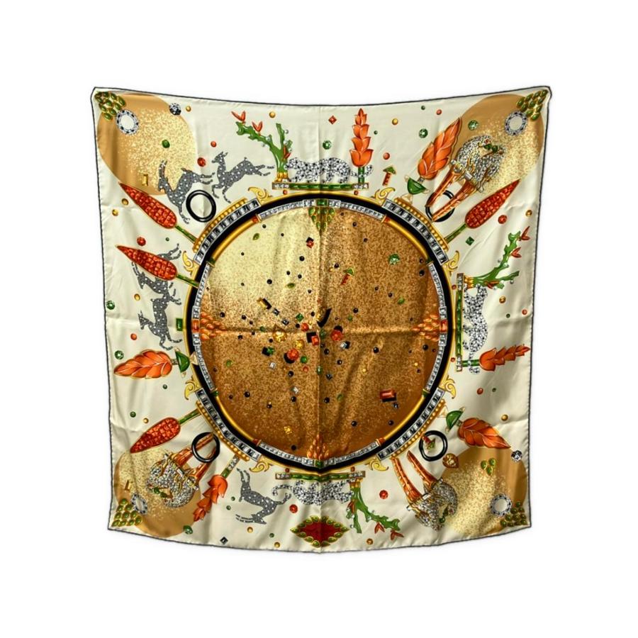 マストドゥカルティエ スカーフ シルク100% レディース must de