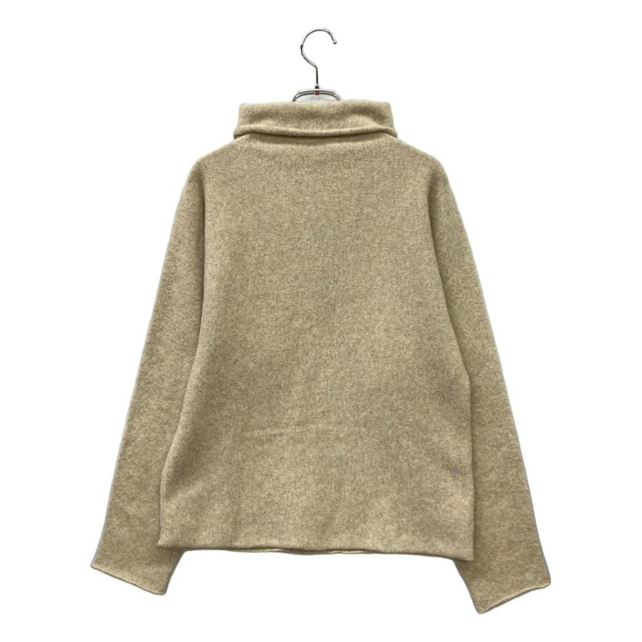 イッセイミヤケ　ISSAY MIYAKE ニット　変形　グレー　タートルネック レディース イッセイミヤケ ISSAY MIYAKE ニット 変形 グレー