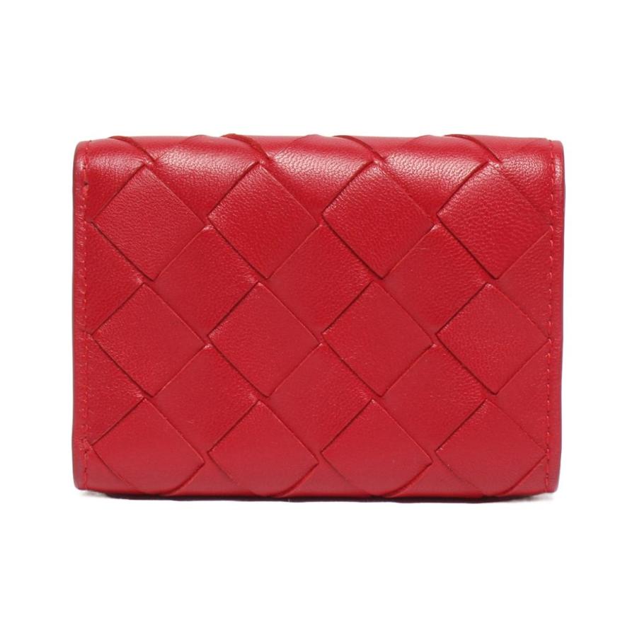 ボッテガ・ヴェネタ 三つ折り財布 イントレチャート レディース