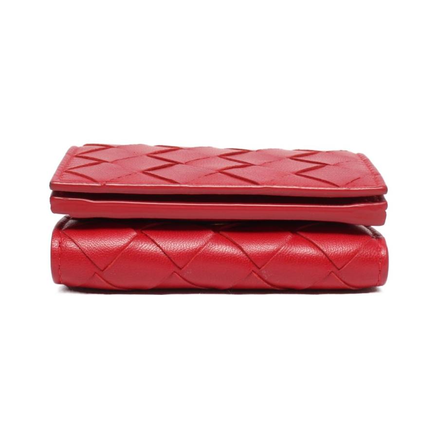 ボッテガ・ヴェネタ 三つ折り財布 イントレチャート レディース