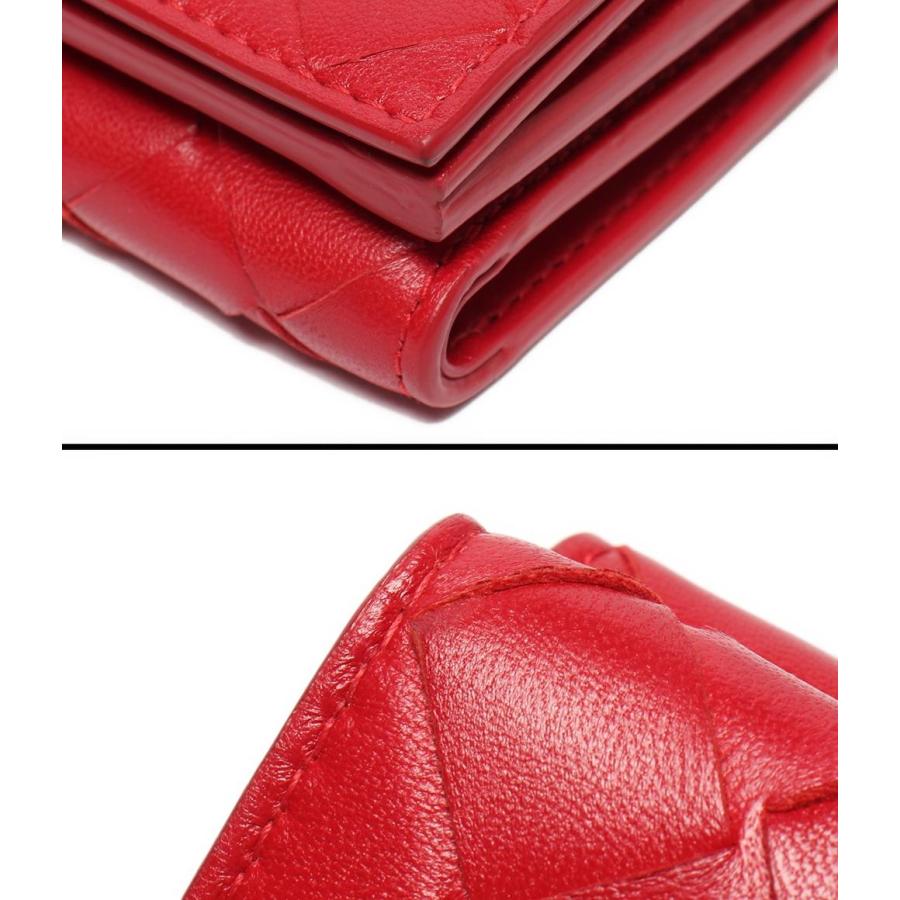 ボッテガ・ヴェネタ 三つ折り財布 イントレチャート レディース