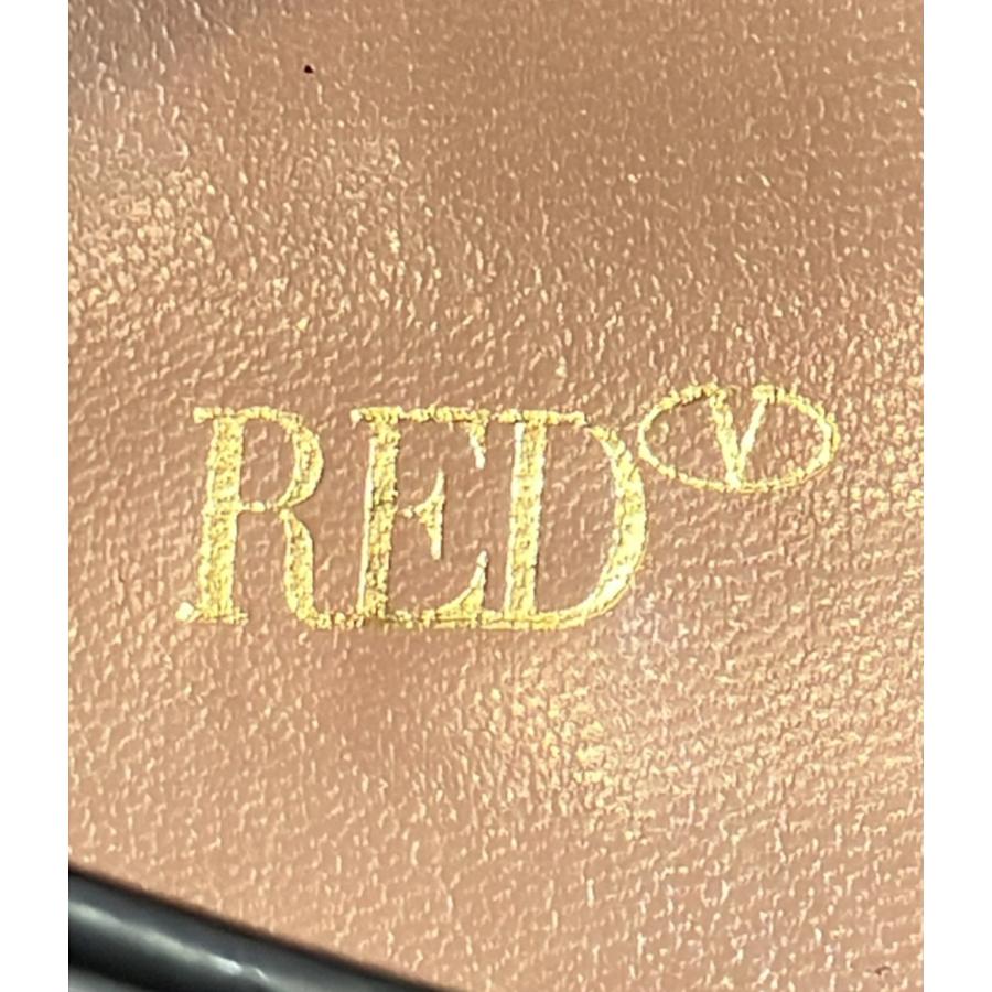 レッドヴァレンティノ スタッズローファー レディース SIZE 36 (M) RED