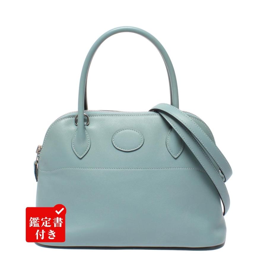 エルメス 2way ハンドバッグ ショルダーバッグ □M刻印 シルバー金具