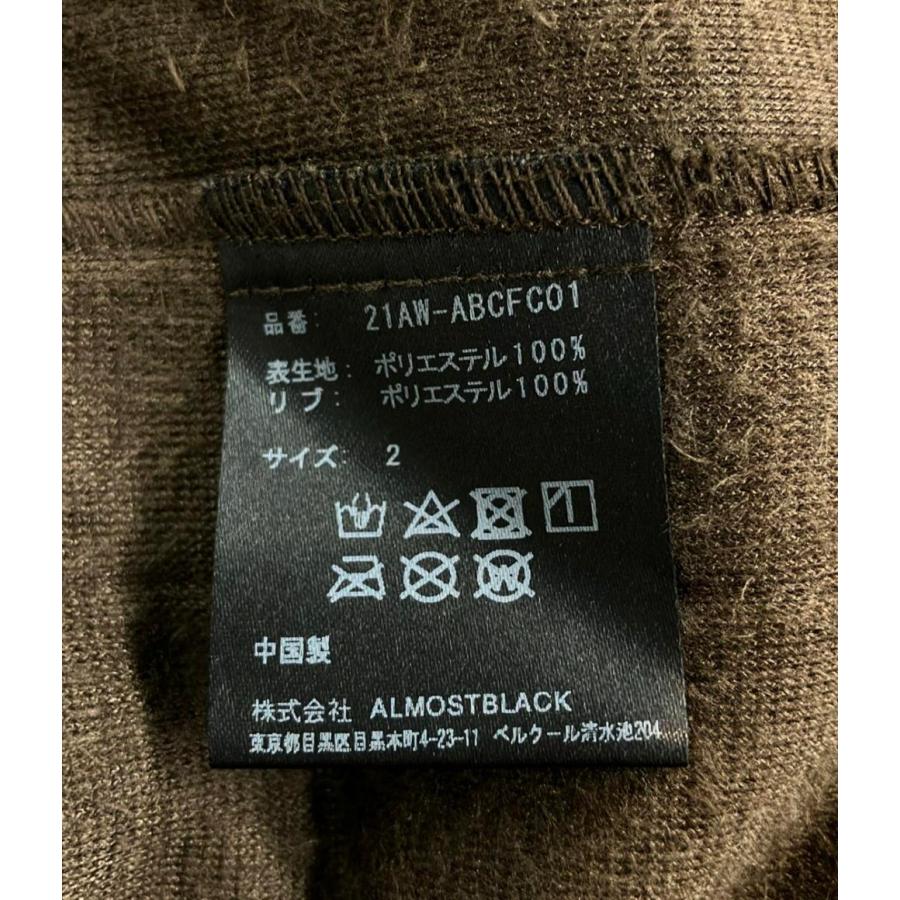オールモストブラック セットアップ ベロアトラックジャケット