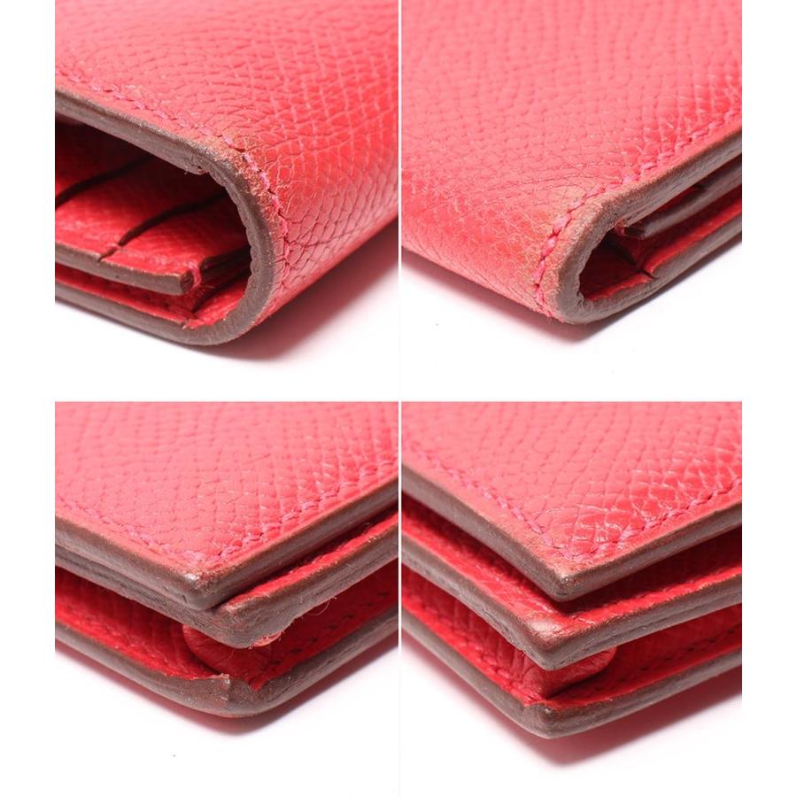 エルメス HERMES 長財布 H金具 □E刻印 ゴールド金具 レディース HERMES - エルメス 長財布 □G刻印 ゴールド金具 ベアン レディース