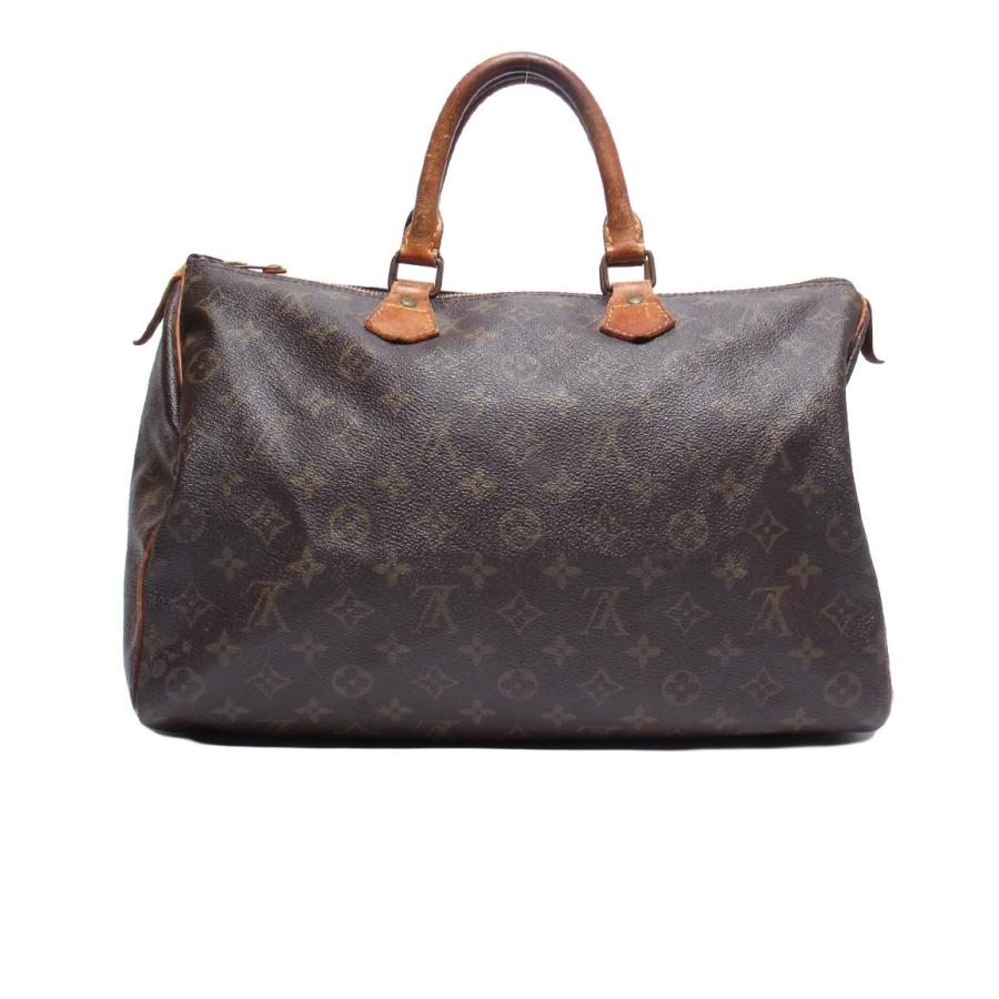 む*米様 ルイヴィトン　モノグラム　スピーディ35　M41524　ボストン型ハン 訳あり ルイ・ヴィトン ハンドバッグ ミニボストンバッグ