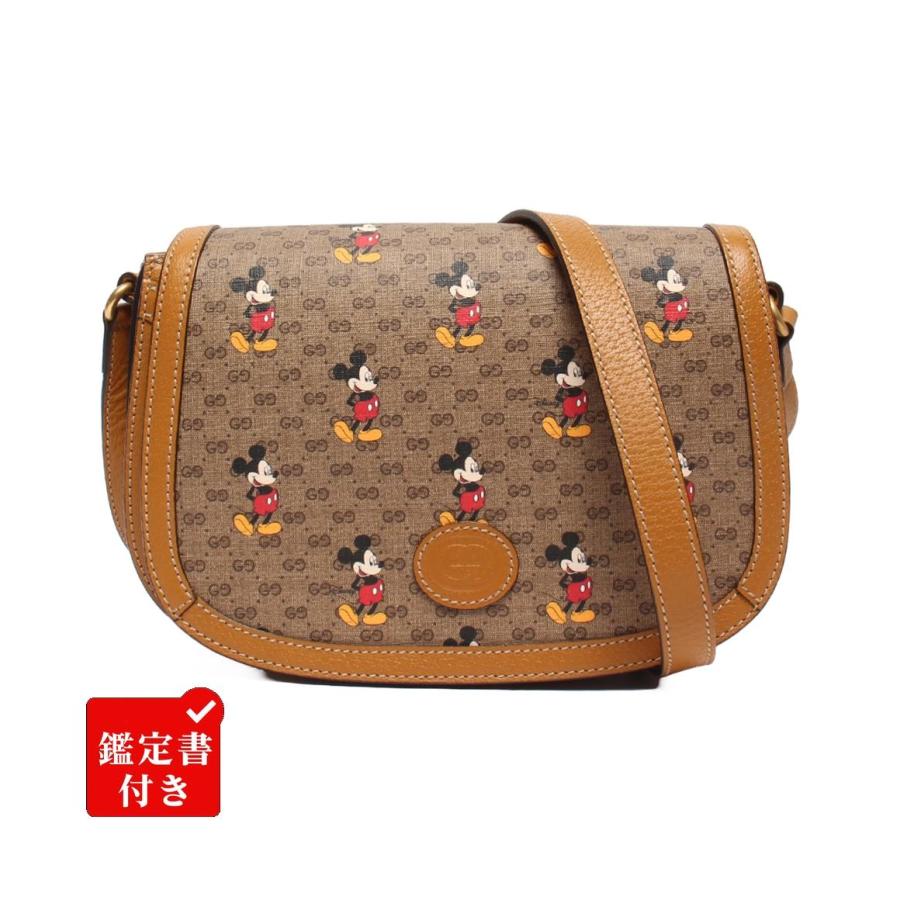 GUCCI ミッキー　ショルダーバッグ グッチ ショルダーバッグ 斜め掛け ミッキーマウス Disneyコラボ