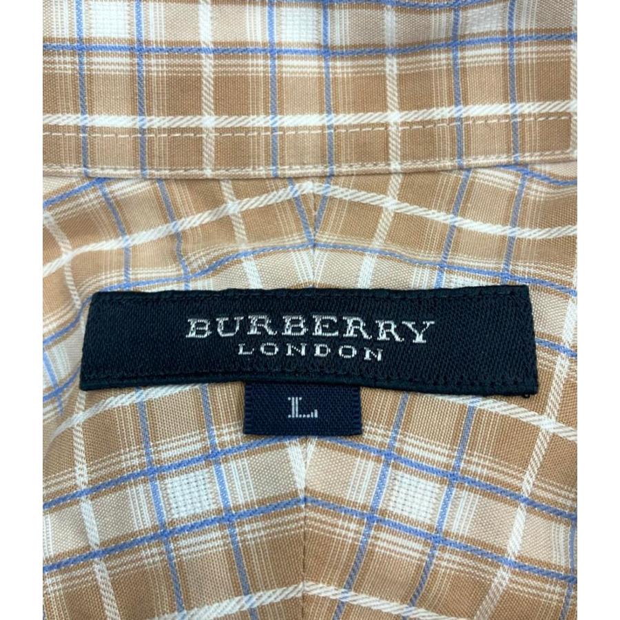 バーバリーロンドン チェック柄長袖シャツ メンズ SIZE L (L