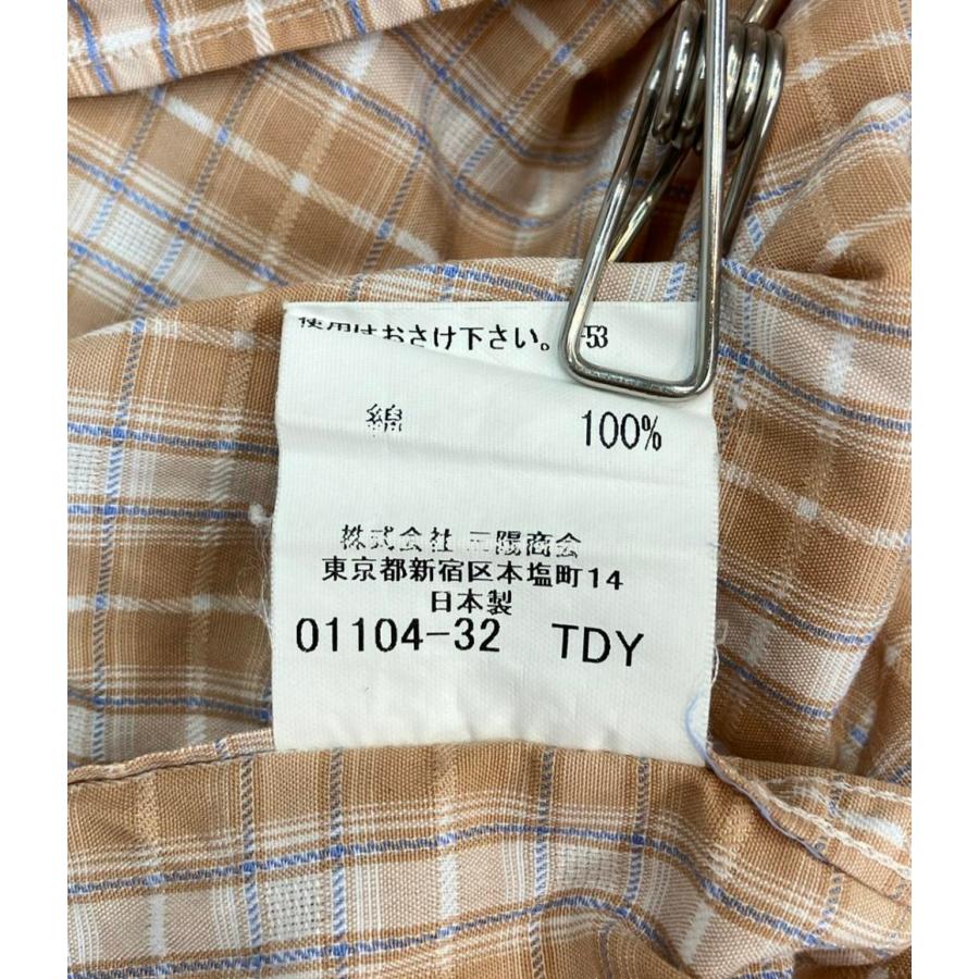 Burberrys チェック柄 長袖シャツ Lサイズ バーバリーロンドン チェック柄長袖シャツ メンズ SIZE L (L