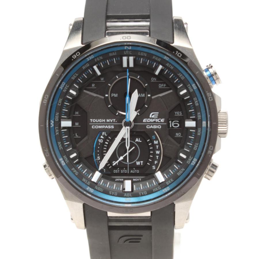 カシオ 腕時計 エディフィス EDIFICE ソーラー ブラック EQW