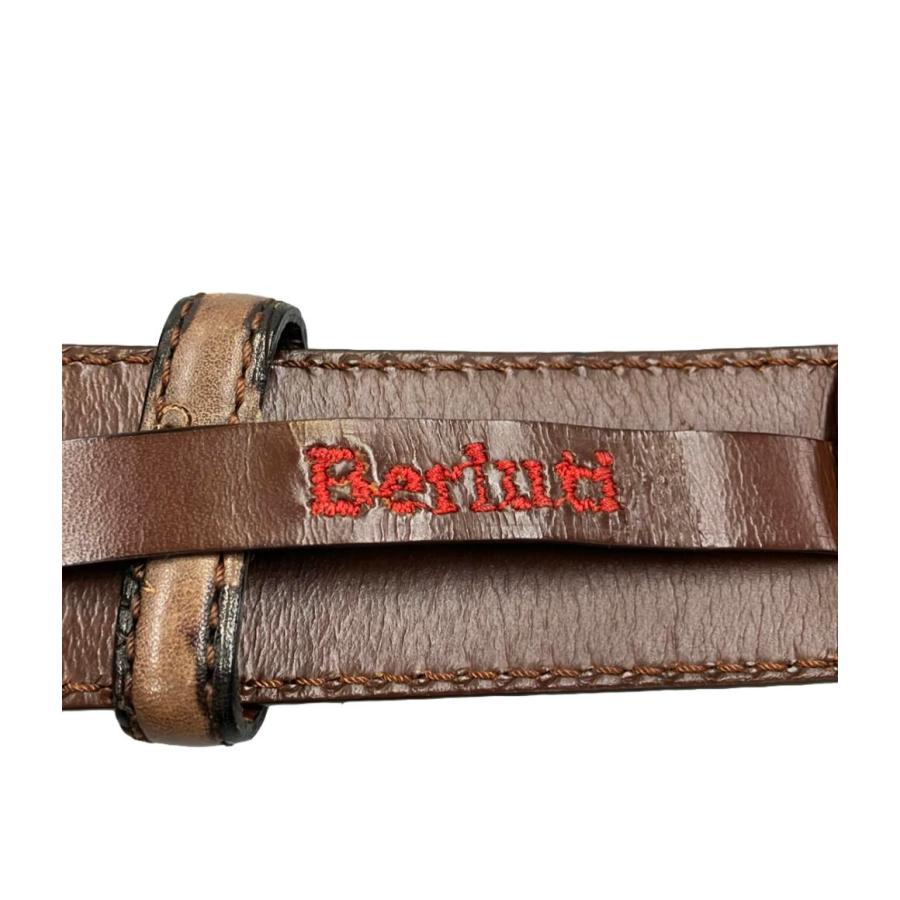 Berluti(ベルルッティ)レザーベルト90/36 Classic leather 35 mm Belt | Berluti US
