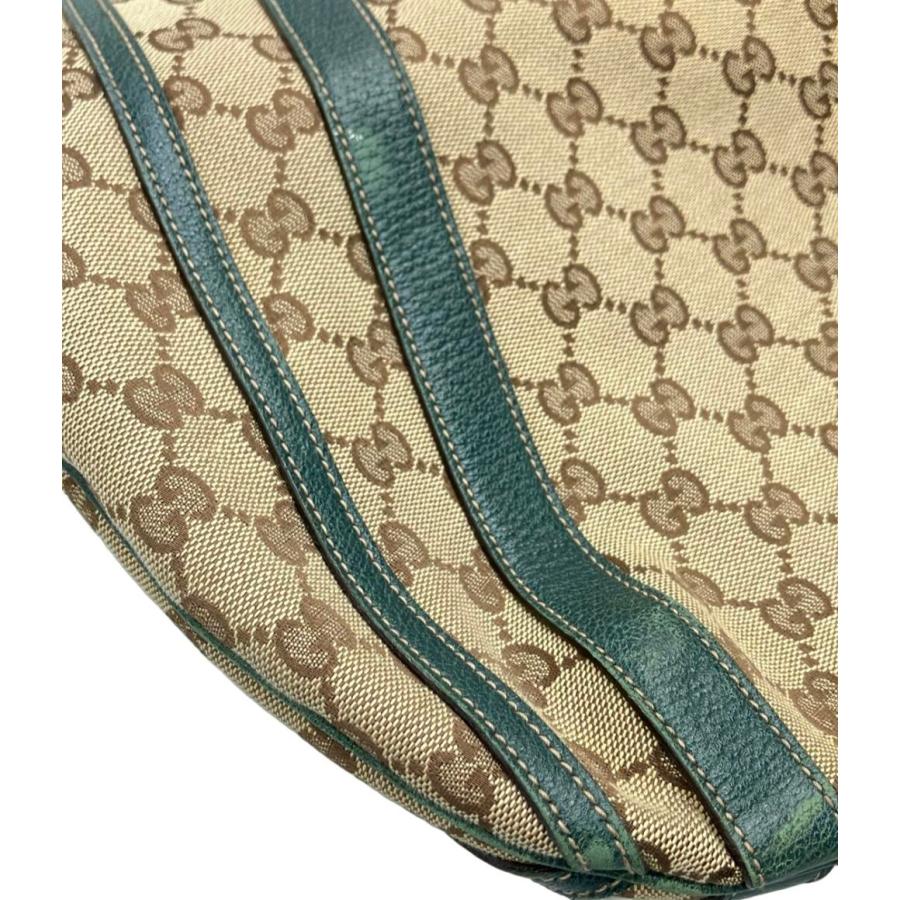【美品✨】Gucci GGキャンパス ハンドバッグ ショルダー付き 130734 グッチ 2WAY ハンドバッグ ショルダーバッグ 肩掛け トートバッグ GG