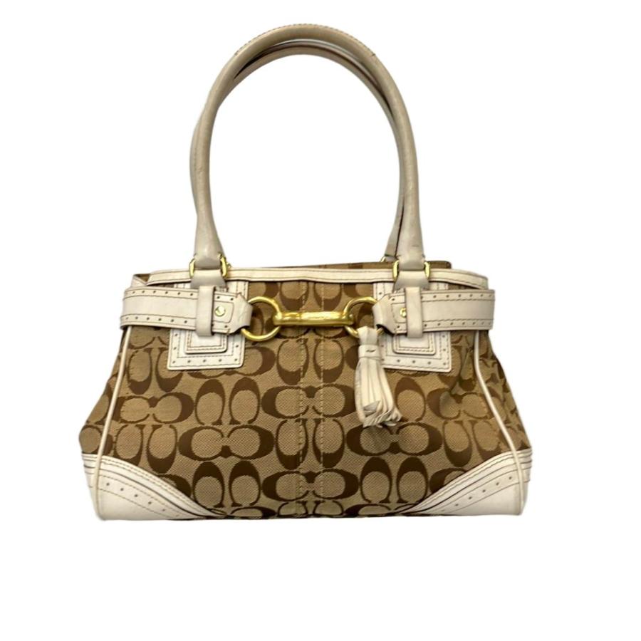 コーチ ハンドバッグ シグネチャー 10507 レディース COACH 中古