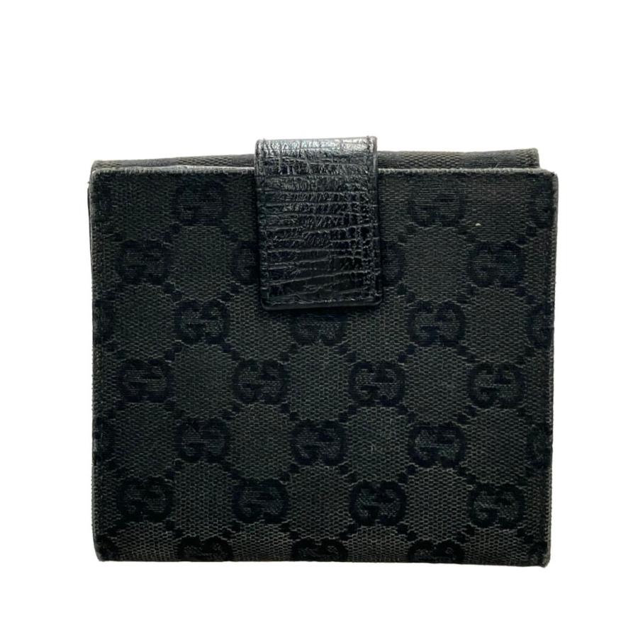 グッチ ダブルホック 二つ折り財布 138029 2149 レディース GUCCI 中古