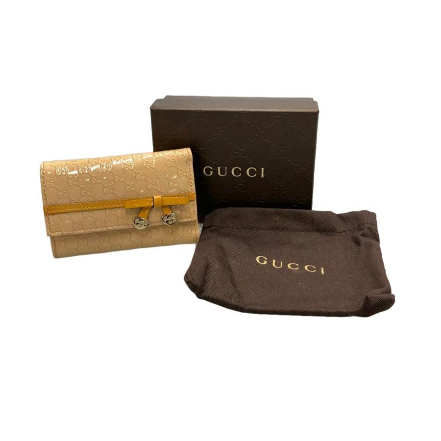 【極美品】GUCCI グッチ マイクログッチシマ 財布 レディース グッチシマ グッチ 財布 GUCCI ラウンドファスナー長財布