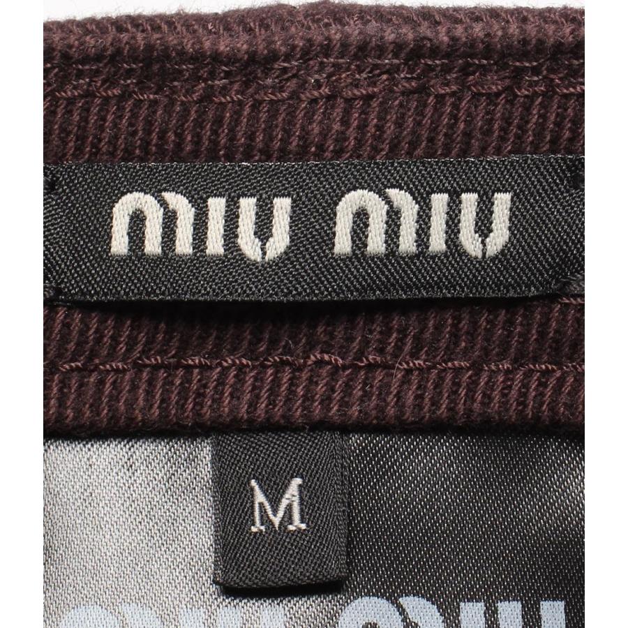 美品 ミュウ ベースボールキャップ コーデュロイ レディース SIZE M