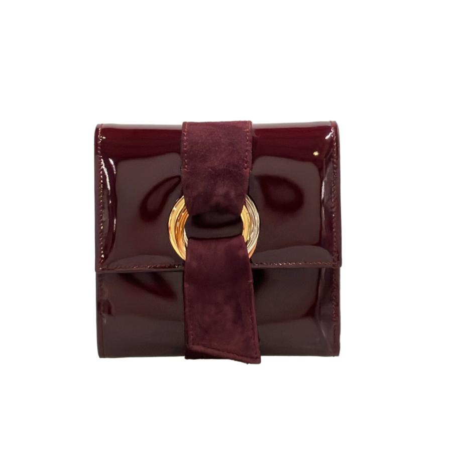 カルティエ 三つ折り財布 トリニティ レディース Cartier 中古
