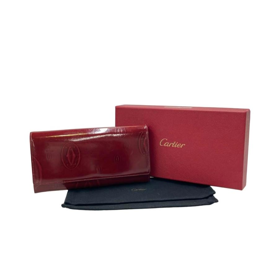 新品未使用　カルティエ Cartier 長財布 ハッピーバースデー 【極美品】 訳あり カルティエ 長財布 ハッピーバースデー レディース Cartier